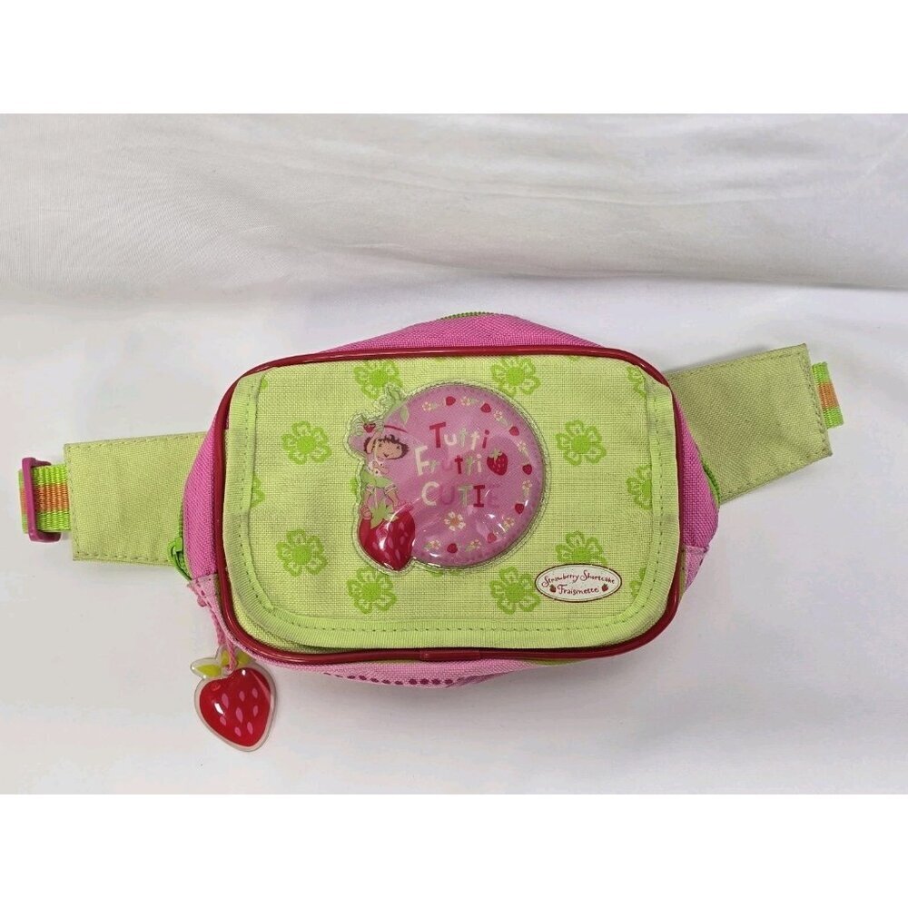 Vintage Strawberry Shortcake 2004 Kids Fanny Pack Tutti Frutti Cutie- Y2K Rare